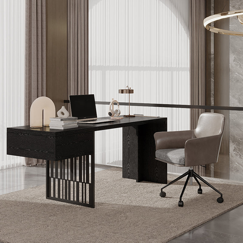 ミッドバックオフィスチェアコンテンポラリースイベルローリングタスクチェア