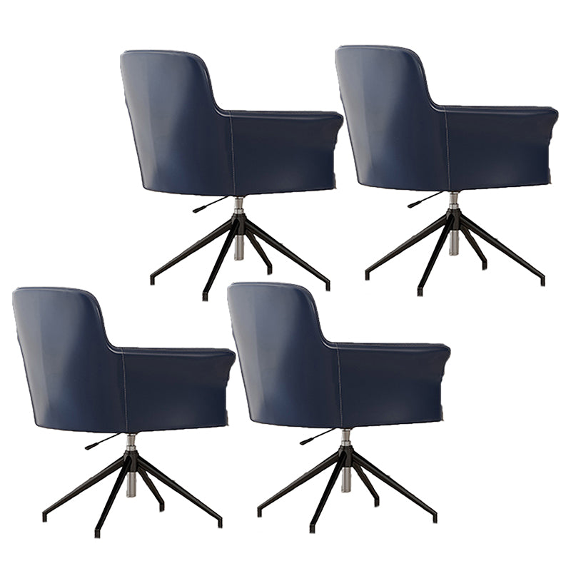 ミッドバックオフィスチェアコンテンポラリースイベルローリングタスクチェア