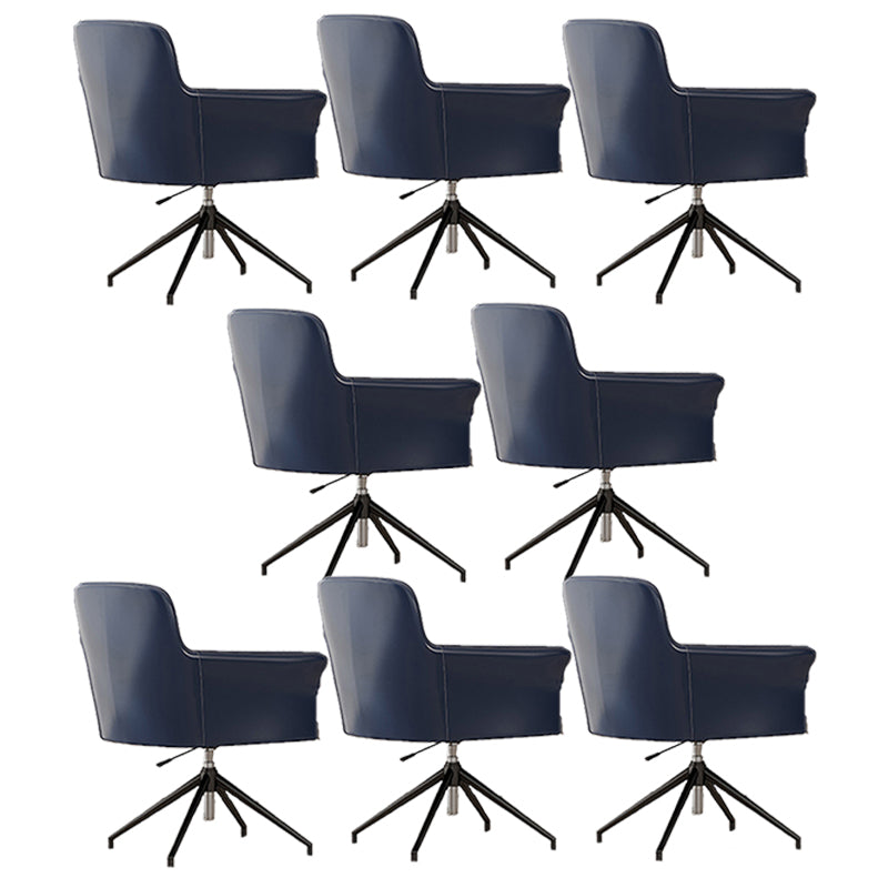 ミッドバックオフィスチェアコンテンポラリースイベルローリングタスクチェア