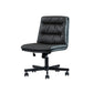 Armless Office Chair Conference Chair with Wheels for Living Room Home