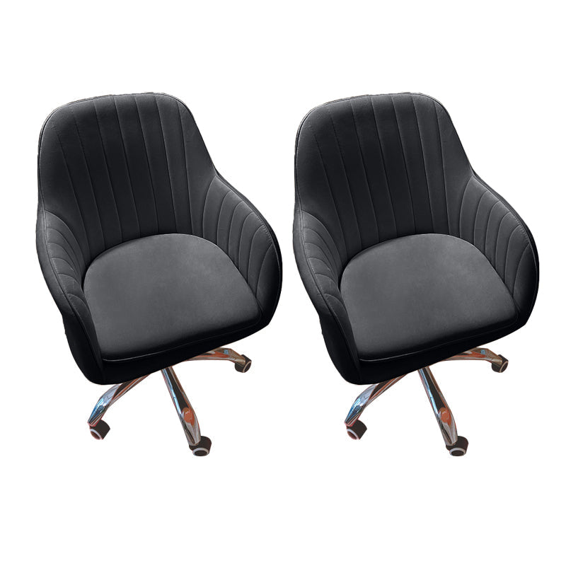 Modern Office Chair No Distressing Ergonomic Adjustable Seat Height Chair with Wheels