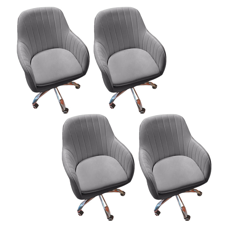 Modern Office Chair No Distressing Ergonomic Adjustable Seat Height Chair with Wheels