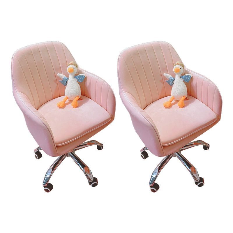 Modern Office Chair No Distressing Ergonomic Adjustable Seat Height Chair with Wheels