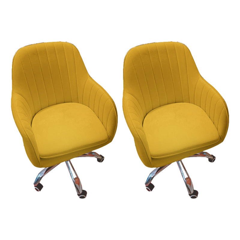 Modern Office Chair No Distressing Ergonomic Adjustable Seat Height Chair with Wheels