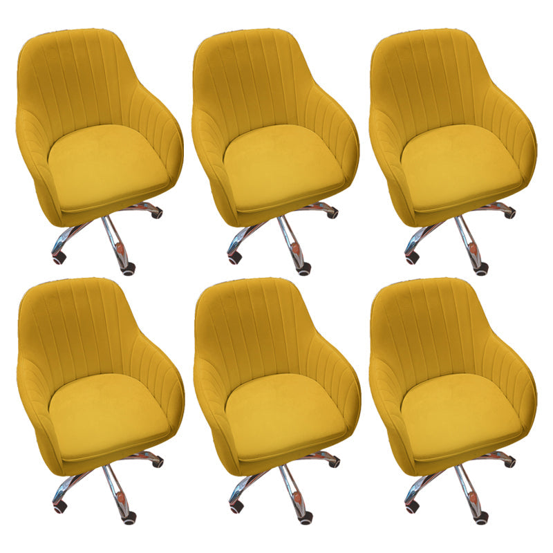 Modern Office Chair No Distressing Ergonomic Adjustable Seat Height Chair with Wheels