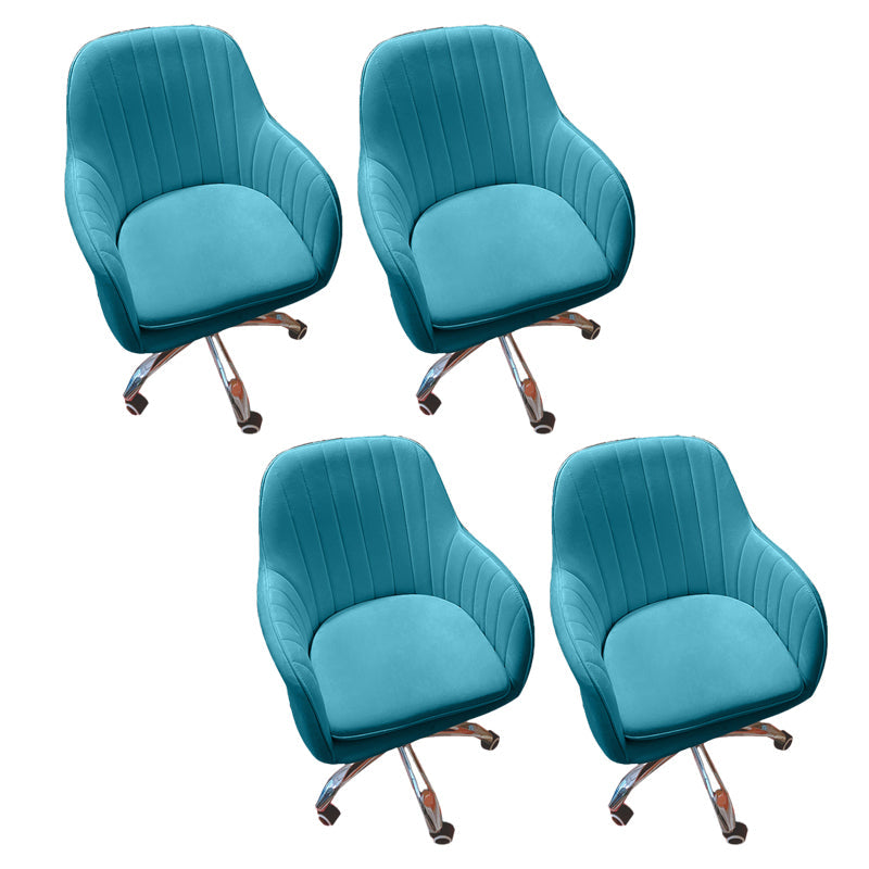 Modern Office Chair No Distressing Ergonomic Adjustable Seat Height Chair with Wheels