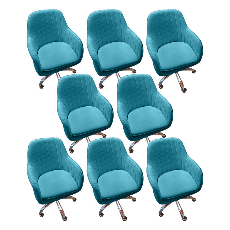 Modern Office Chair No Distressing Ergonomic Adjustable Seat Height Chair with Wheels