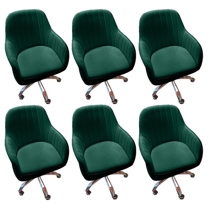 Modern Office Chair No Distressing Ergonomic Adjustable Seat Height Chair with Wheels