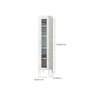 Modern Closed Back Vertical Bookshelf Metal Bookcase for Office Clearhalo 'Bookcases' 'furn' 'furn_bookcases' 'Furniture' 'Office Furniture' 7724186