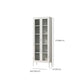 Modern Closed Back Vertical Bookshelf Metal Bookcase for Office Clearhalo 'Bookcases' 'furn' 'furn_bookcases' 'Furniture' 'Office Furniture' 7724187