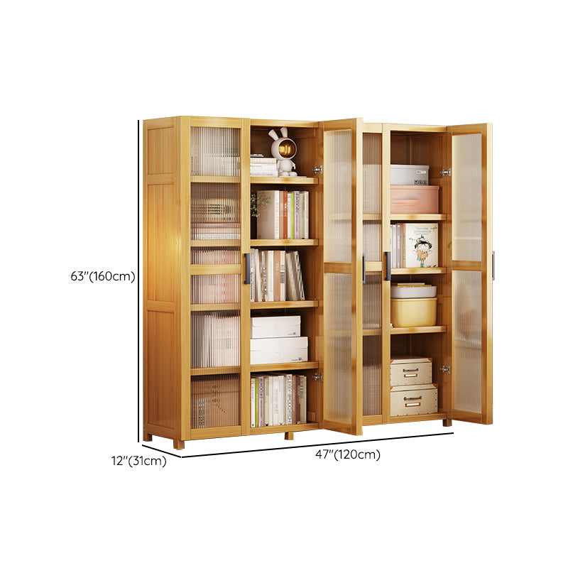 Libreria in legno ingegnerizzato verticale contemporanea libreria chiusa