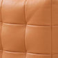 Modern Square Pouf Water Resistant Orange Pouf for Drawing Room Clearhalo 'furn' 'furn_ottomans_poufs' 'Furniture' 'Living Room Furniture' 'Ottomans & Poufs' 'ottomans_poufs' 7724370