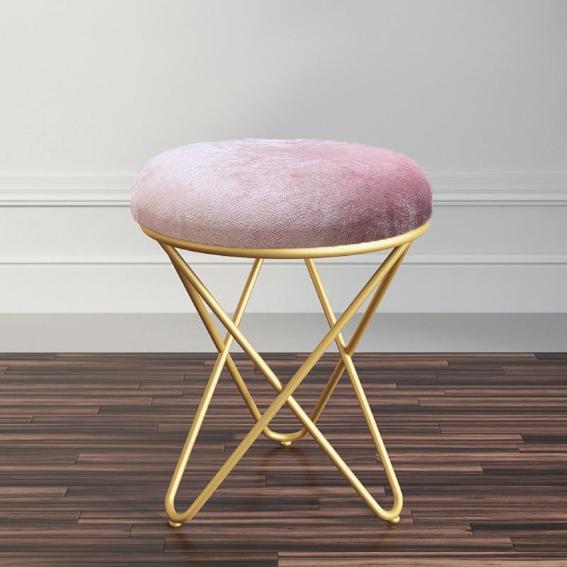 Moderner Goldstandard -Samt -Trea -resistentes Standard für das Wohnzimmer