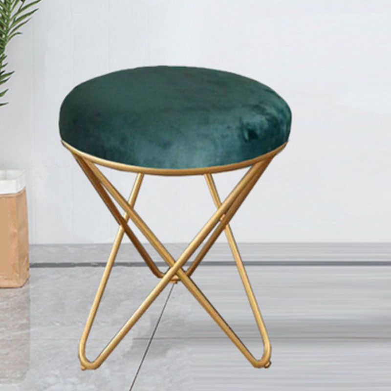 Moderner Goldstandard -Samt -Trea -resistentes Standard für das Wohnzimmer