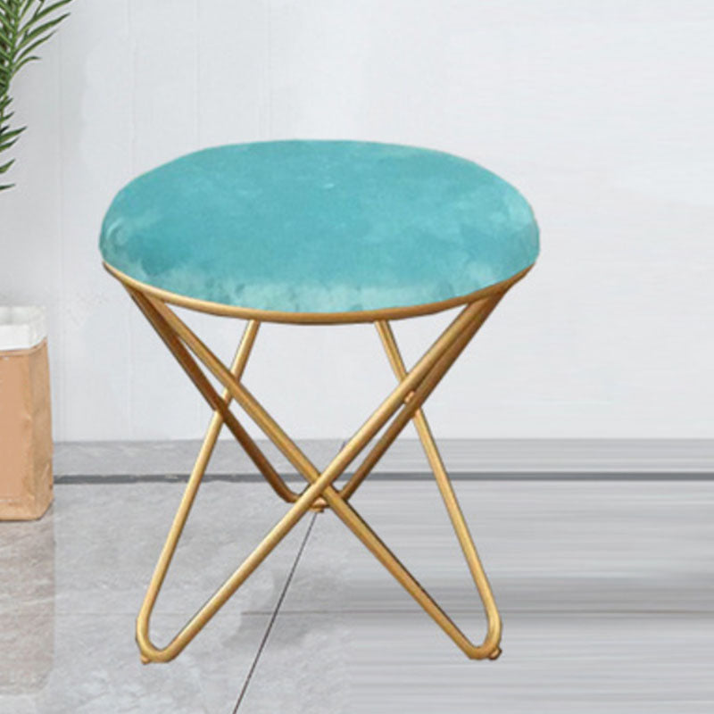 Moderner Goldstandard -Samt -Trea -resistentes Standard für das Wohnzimmer