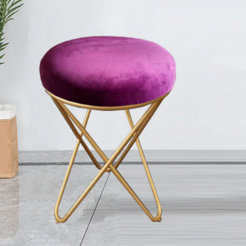 Moderner Goldstandard -Samt -Trea -resistentes Standard für das Wohnzimmer