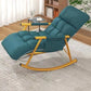 Modern Style Lazy Sofa Chair Lounge Leisure Rocking Chair for Living Room Lake Blue Gold Clearhalo 'Chairs & Seating' 'furn' 'furn_rocking_chairs' 'Furniture' 'Living Room Furniture' 'Rocking Chairs' 'rocking_chairs' 7724413