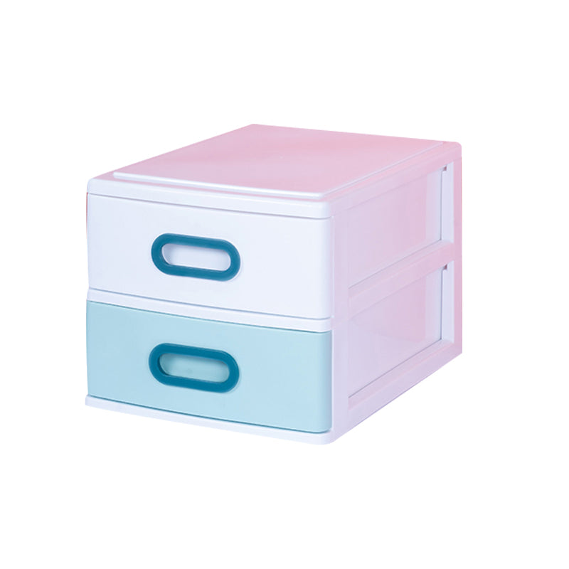 Gabinetto di plastica Gabinetto a colori verticali con cassetti per gli home office