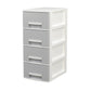 Lateral Plastic Filing Cabinet Contemporary Filing Cabinet with Drawers for Home Office