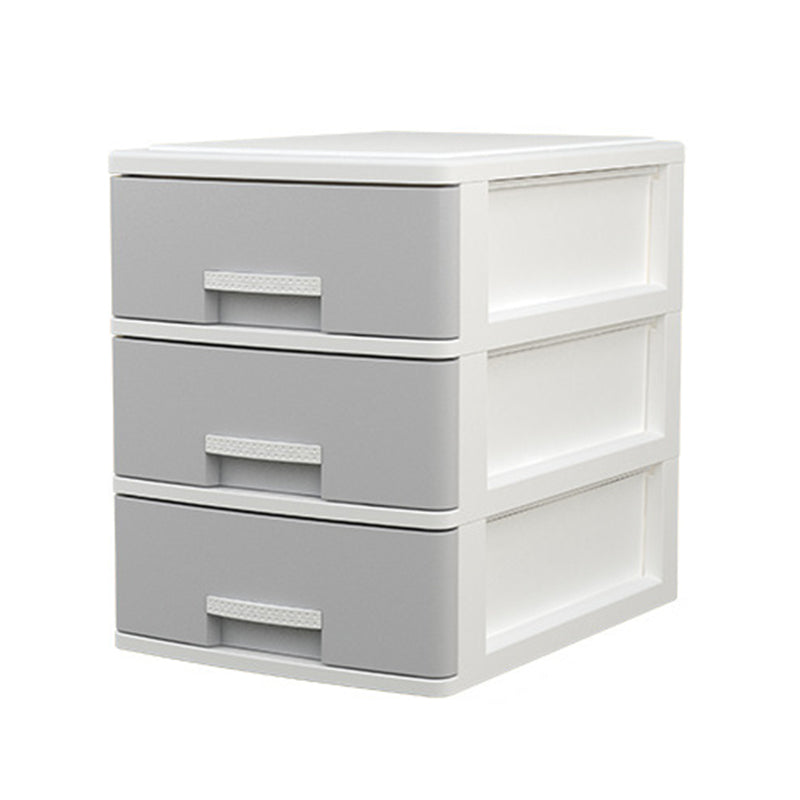Lateral Plastic Filing Cabinet Contemporary Filing Cabinet with Drawers for Home Office