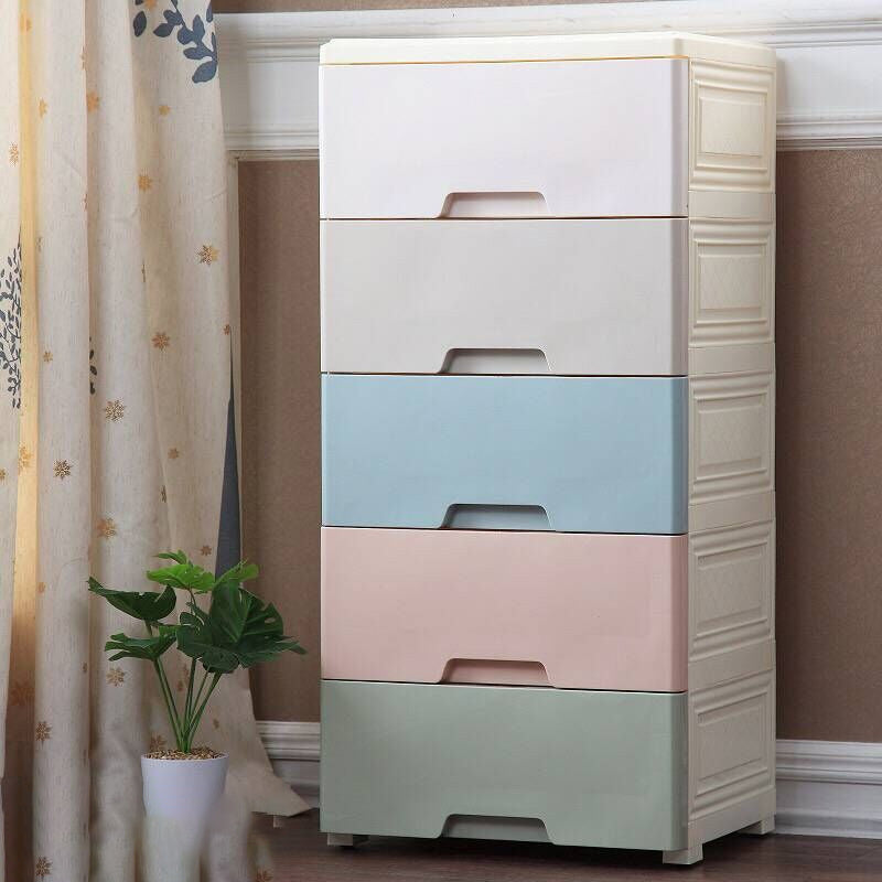 Bedroom Drawers Wardrobe Cabinet Modern Plastic Storage Cabinet Clearhalo 'Armoires & Wardrobes' 'armoires_wardrobes' 'Bedroom Furniture' 'furn' 'furn_armoires_wardrobes' 'Furniture' 7724574