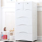 Dusineurs de chambre Armoire d'armoire de rangement en plastique moderne