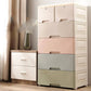 Bedroom Drawers Wardrobe Cabinet Modern Plastic Storage Cabinet