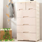 Bedroom Drawers Wardrobe Cabinet Modern Plastic Storage Cabinet
