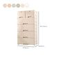Bedroom Drawers Wardrobe Cabinet Modern Plastic Storage Cabinet
