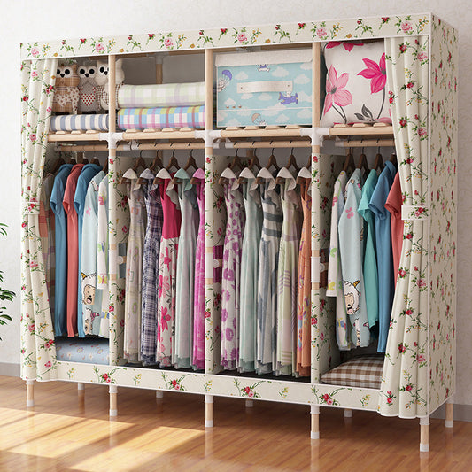 Armadio in stile contemporaneo armadio armano in legno armadio con asta di abbigliamento per casa