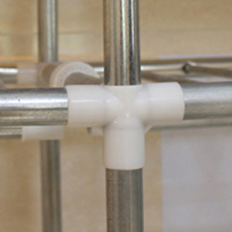 Rectangular Metal Wardrobe Industrial Style Simple Bedroom Wardrobe Closet Clearhalo 'Armoires & Wardrobes' 'armoires_wardrobes' 'Bedroom Furniture' 'furn' 'furn_armoires_wardrobes' 'Furniture' 7724641