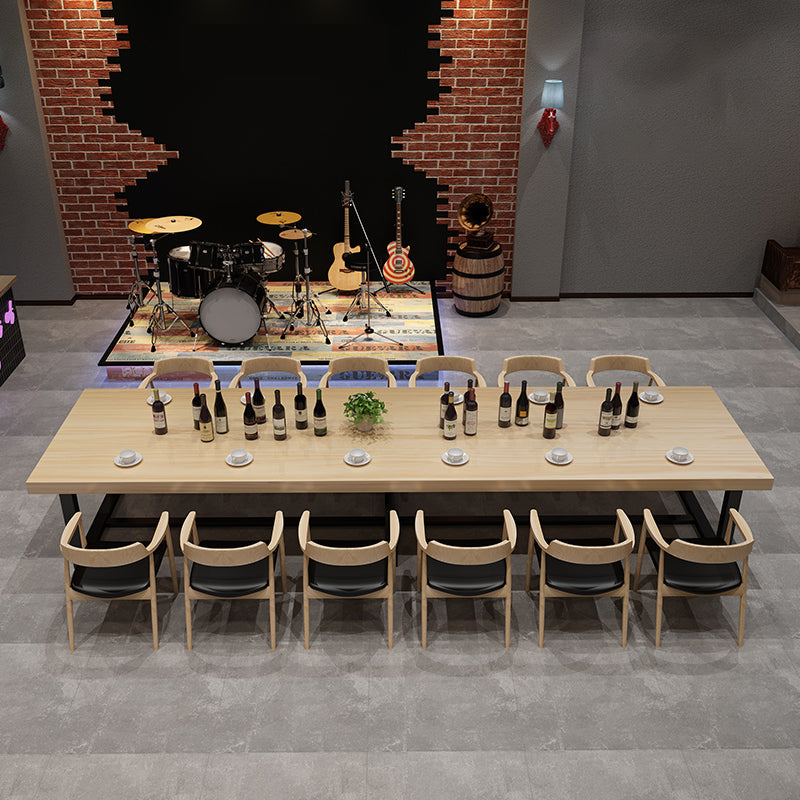 Eigentijdse arm eetstoelen gestoffeerde eetkamerstoelen met houtbasis