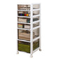 Vertical Transparent Filing Cabinet Modern Plastic Drawers File Cabinet