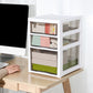 Vertical Transparent Filing Cabinet Modern Plastic Drawers File Cabinet