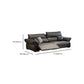 Scratch Resistant Power - Push Button Pillow Top Arm Genuine Leather Sofa Clearhalo 'furn' 'furn_sofas' 'Furniture' 'Living Room Furniture' 'Sofa' 'sofas' 7729805