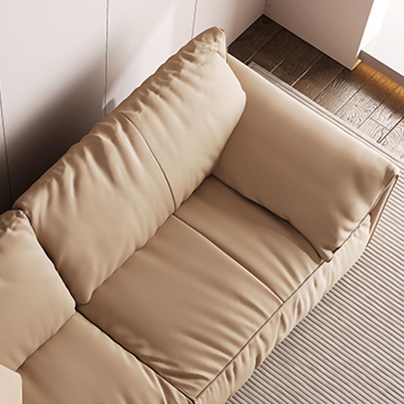 Véritable cuir à 2 places Couleur solide Siège serré Pilonner le bras de haut du bras