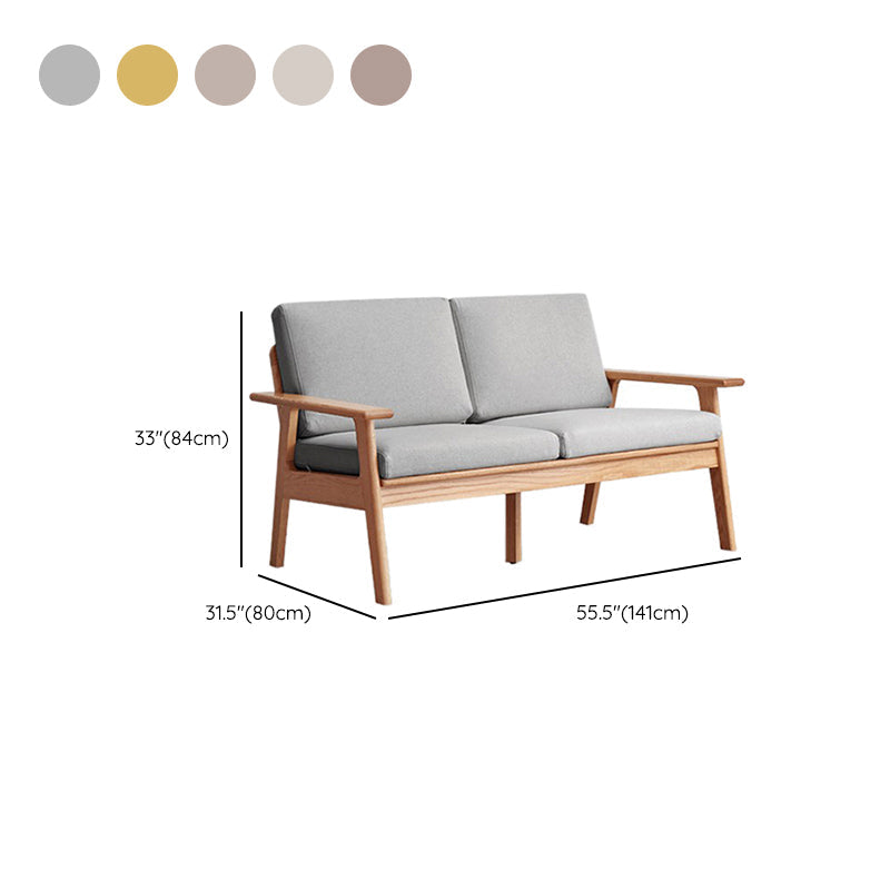 Madera sólida FUMA DE COLOR SIDA SIN RESISTENCIA SOFA SOFA DE SALA PARA SALA