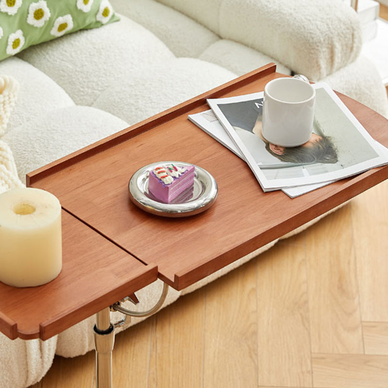 Adjustable Coffee Cocktail Table for Living Room with Wheels Clearhalo 'Coffee & Accent Tables' 'Coffee Tables' 'coffee_tables' 'furn' 'furn_coffee_tables' 'Furniture' 'Living Room Furniture' 7730200