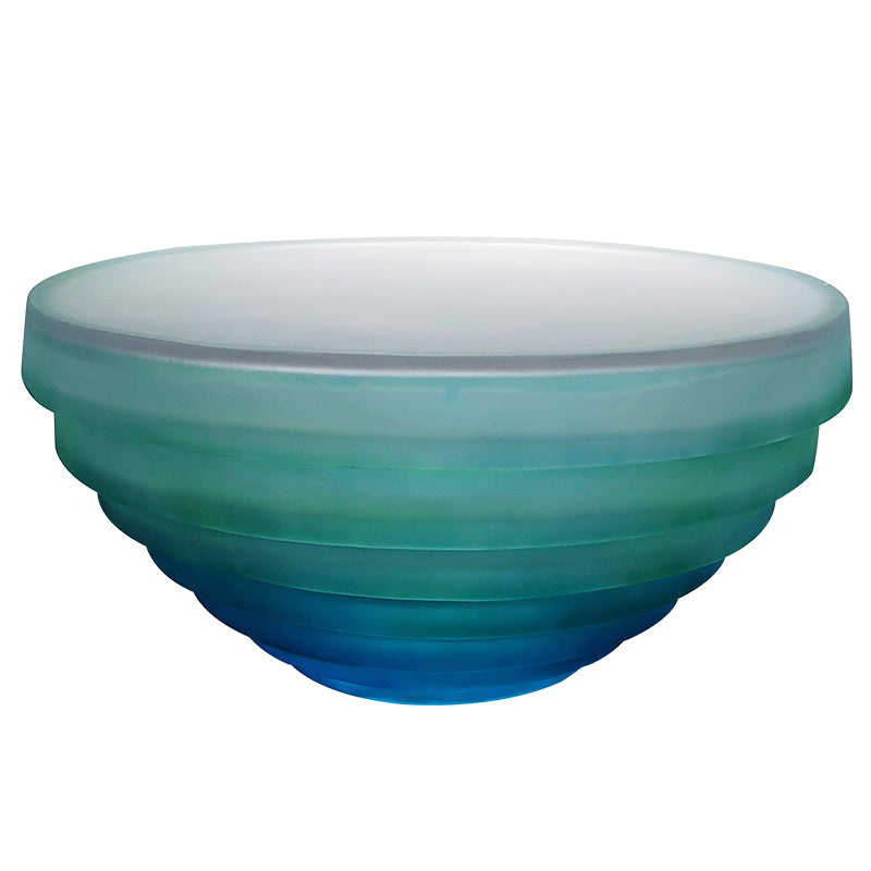 Resin Coffee or End Table Contemporary Round Top with Solid Base Clearhalo 'Coffee & Accent Tables' 'Coffee Tables' 'coffee_tables' 'furn' 'furn_coffee_tables' 'Furniture' 'Living Room Furniture' 7730376
