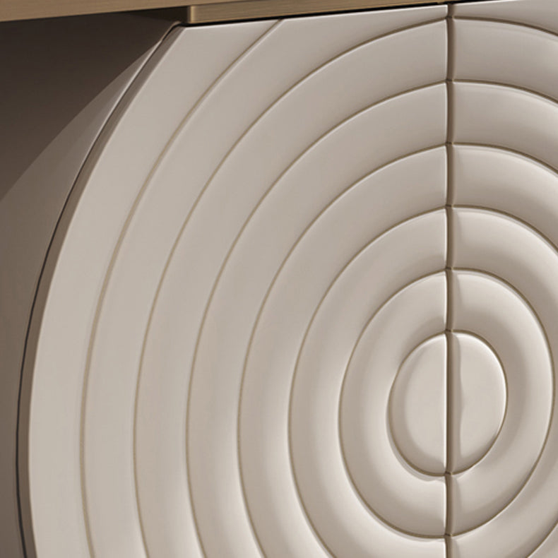 Solid Wood Contemporary White Accent Cabinet for Living Room Clearhalo 'Cabinets & Chests' 'cabinets_chests' 'furn' 'furn_cabinets_chests' 'Furniture' 'Living Room Furniture' 7730853