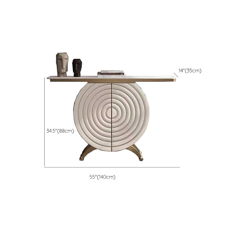 Solid Wood Contemporary White Accent Cabinet for Living Room Clearhalo 'Cabinets & Chests' 'cabinets_chests' 'furn' 'furn_cabinets_chests' 'Furniture' 'Living Room Furniture' 7730859