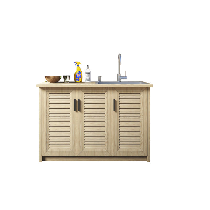 Gabinete de metal contemporáneo 31.49 "Gabinete de acento de altura con puerta