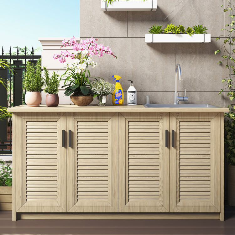 Gabinete de metal contemporáneo 31.49 "Gabinete de acento de altura con puerta