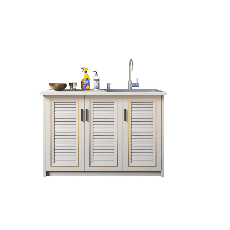 Gabinete de metal contemporáneo 31.49 "Gabinete de acento de altura con puerta