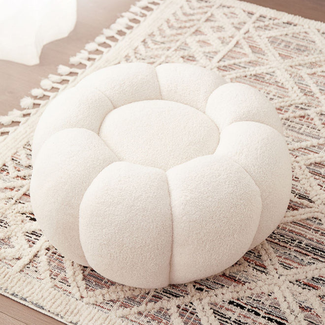 Silla papasan contemporánea con almohada cosida y marco de madera maciza