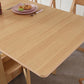 Modern Rectangle Dining Table Wood Drop Leaf Folding for Dining Room