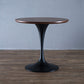 Modern Round Wood Tabletop Metal Tulip Base Dining Table for Dining Room