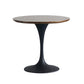 Modern Round Wood Tabletop Metal Tulip Base Dining Table for Dining Room