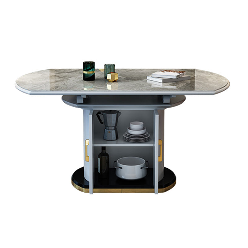 1/5/7 Stück zeitgenössischer Esszimmerstuhl und Tischset zeitgenössischer Stil