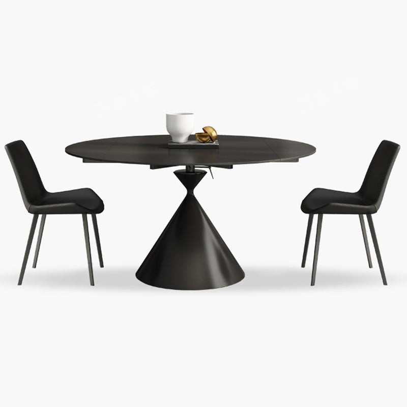 1/5/7/9 pezzi Set da pranzo a foglia di goccia in pietra sinterizzato per casa